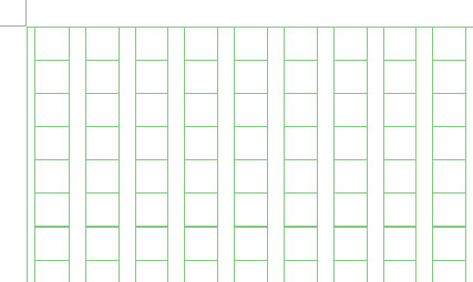 Word で作成した原稿用紙